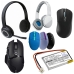 Akkumulátorok vezeték nélküli fejhallgatókhoz és headsetekhez Logitech CS-LOE310SL