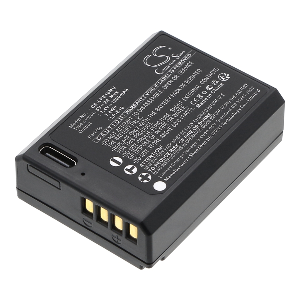 Fényképezőgép akkumulátorok Canon CS-LPE10MU