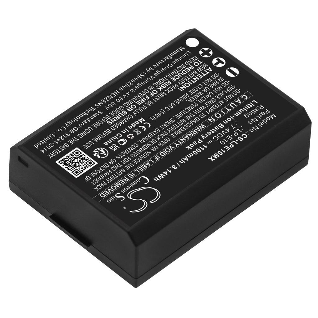 Kompatibilis akkumulátor csere Canon LP-E10