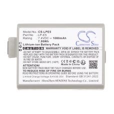 Kompatibilis akkumulátor csere Canon LP-E5