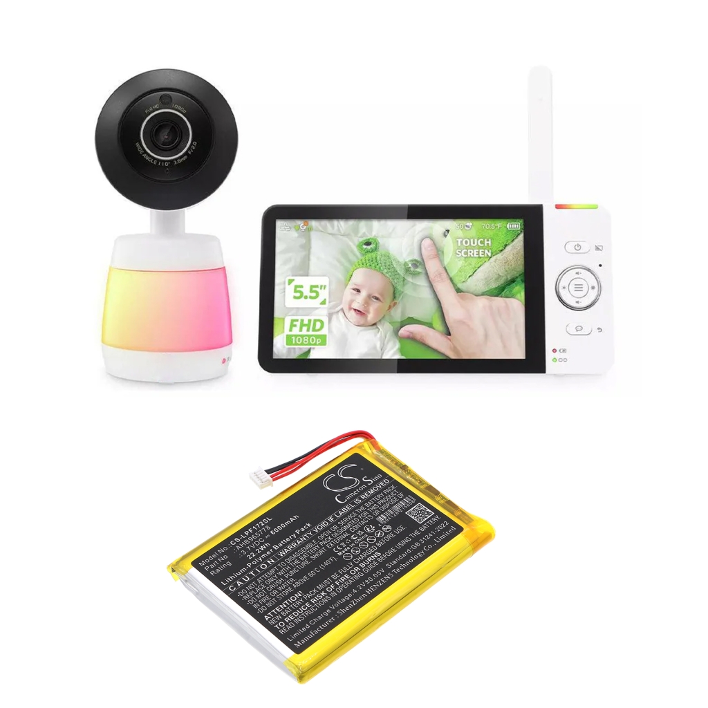 Elemek a bébiőrökhöz Leapfrog CS-LPF172SL