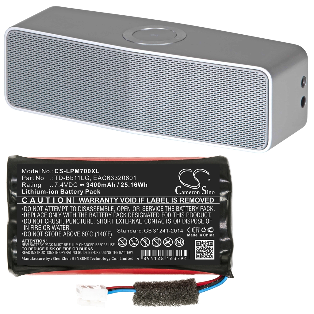 Speaker Battery Lg Music Flow P7