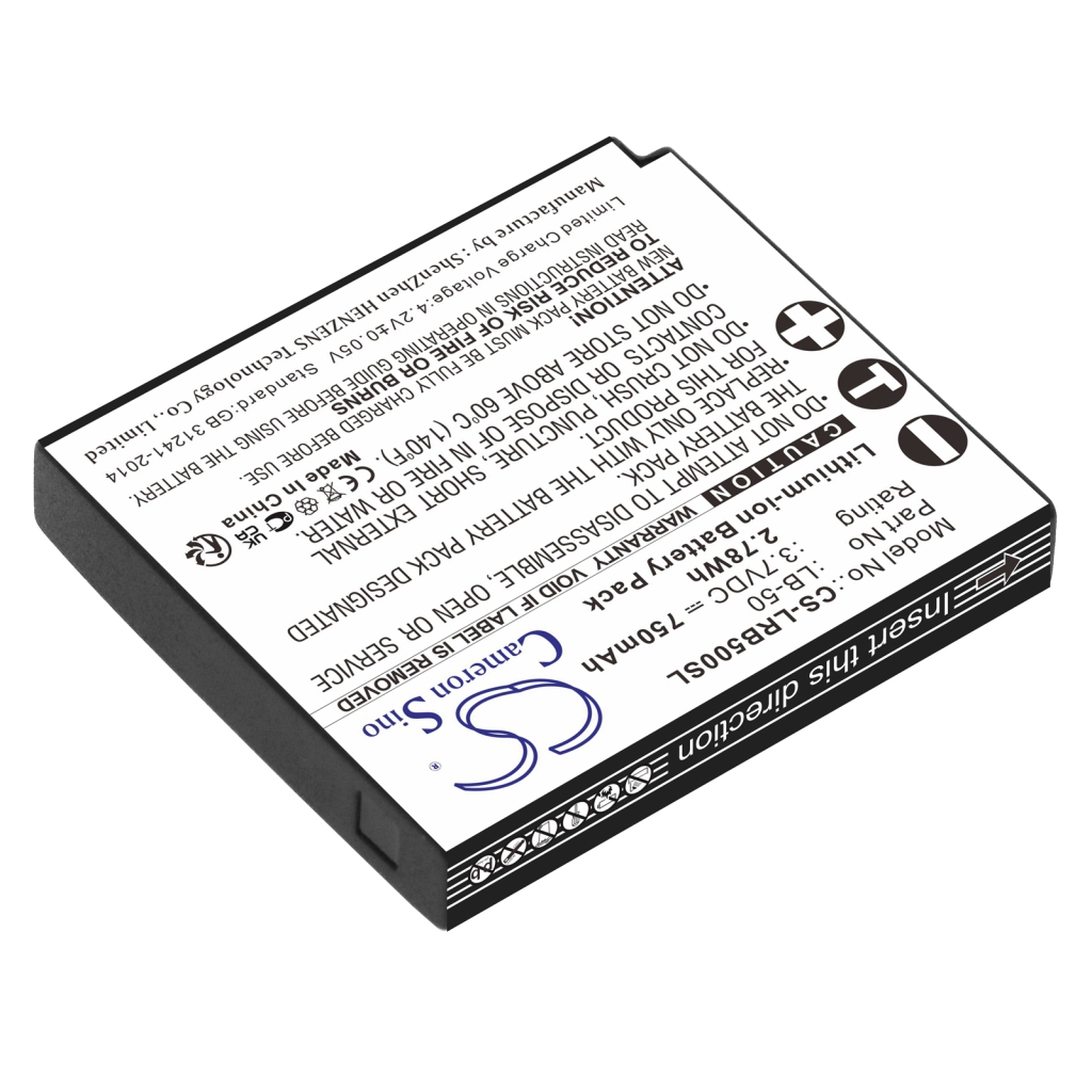 Akkumulátorok Audio device batteries CS-LRB500SL