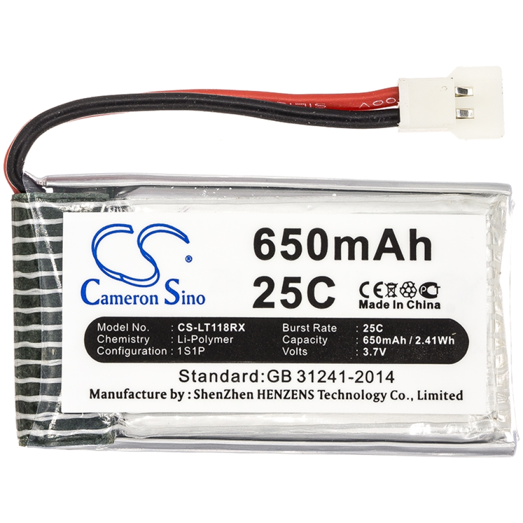 Kompatibilis akkumulátor csere Hubsan H107C-A24