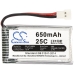 Kompatibilis akkumulátor csere Hubsan H107C-A24
