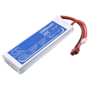 Battery compatibleWith RC hobby batteries