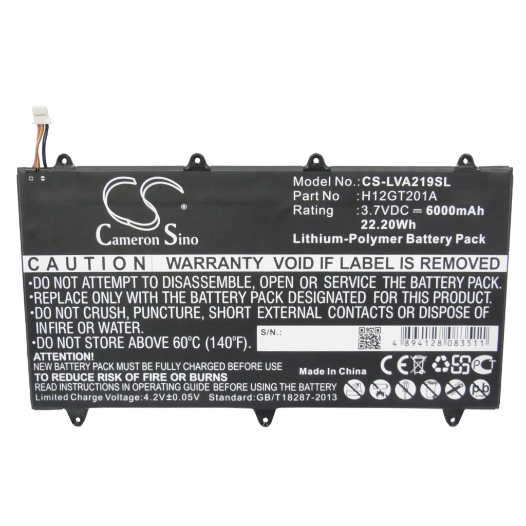 Kompatibilis akkumulátor csere LENOVO H12GT201A