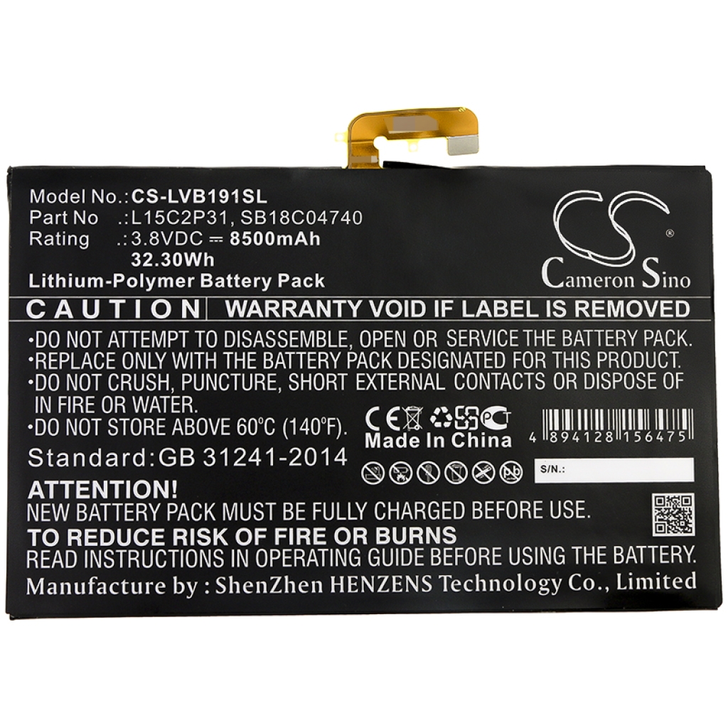 Kompatibilis akkumulátor csere LENOVO L15C2P31,SB18C04740