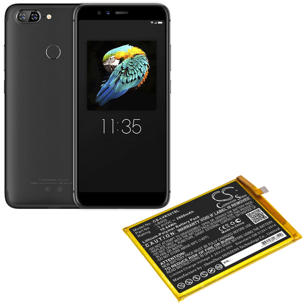 Kompatibilis akkumulátor csere LENOVO LB002