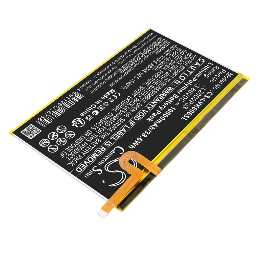Akkumulátor kompatibilis a következőkkel Lenovo CS-LVK606SL