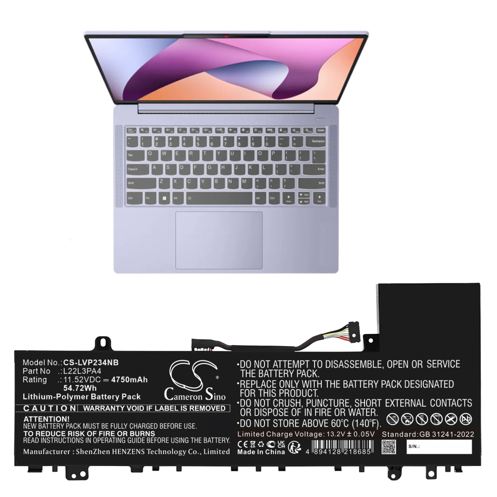 Laptop akkumulátorok Lenovo CS-LVP234NB