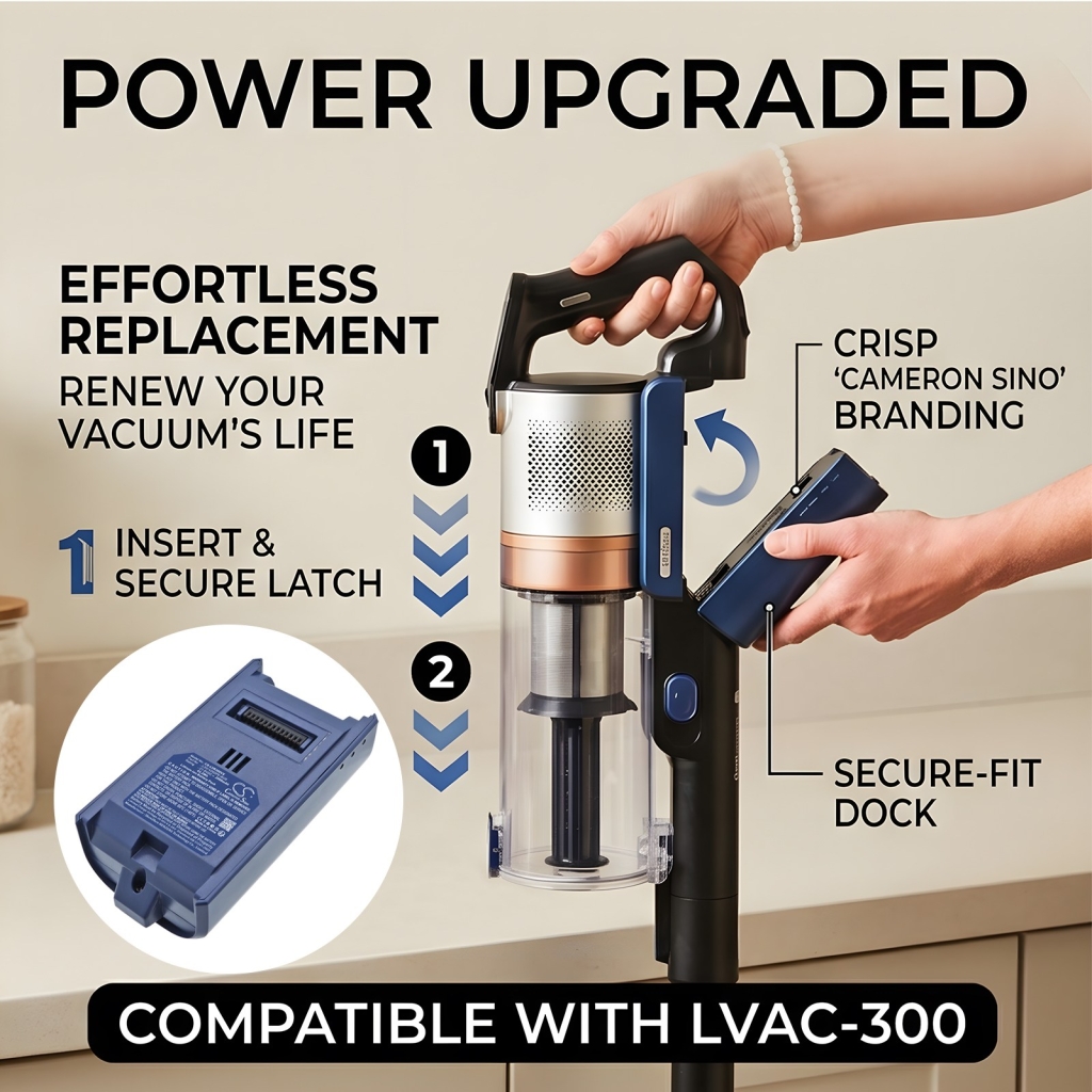 Battery compatible with Vacuum Battery