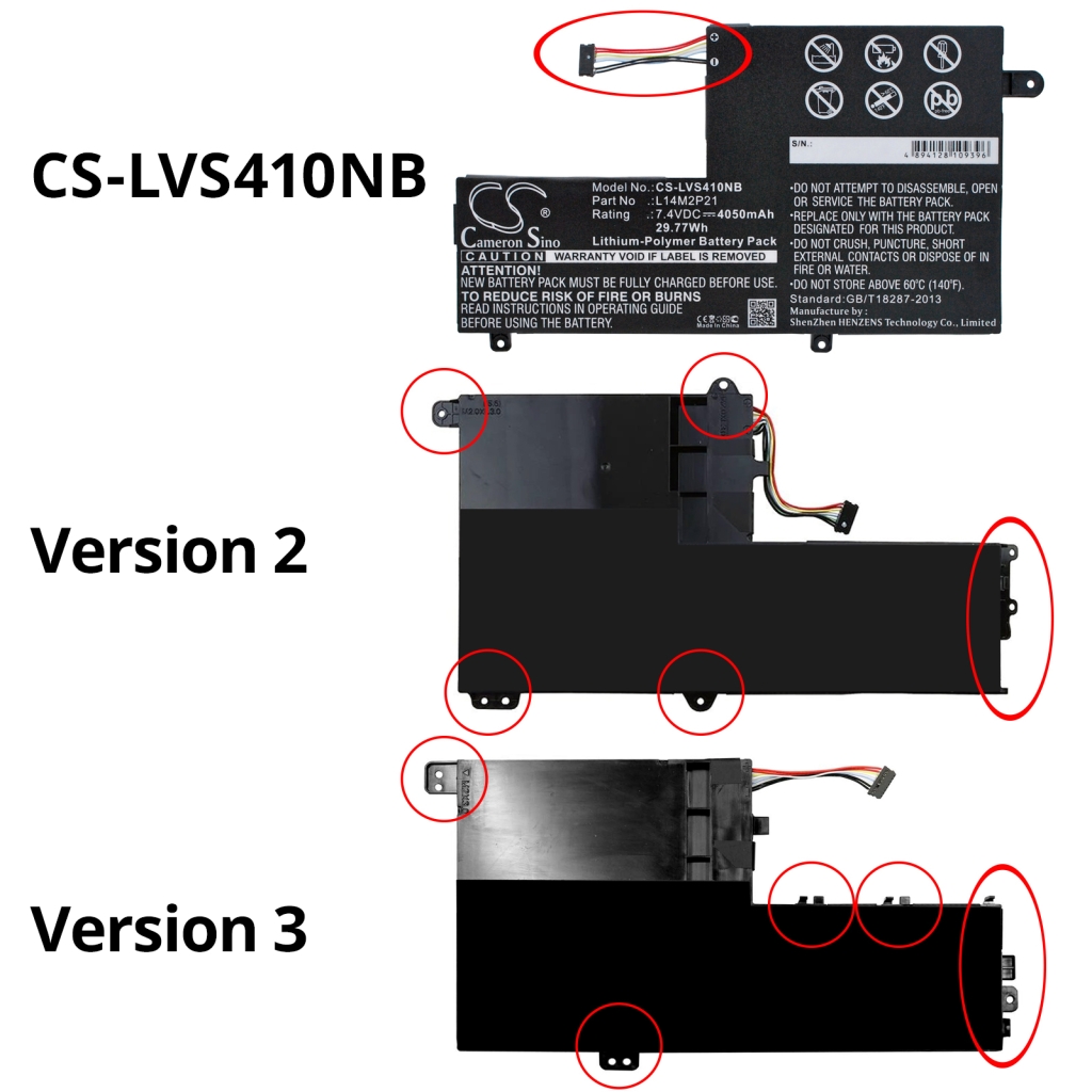 Battery Replaces 5B10Q39206