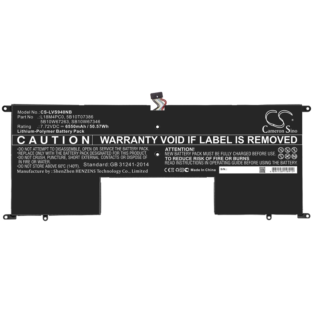 Battery compatible with Lenovo