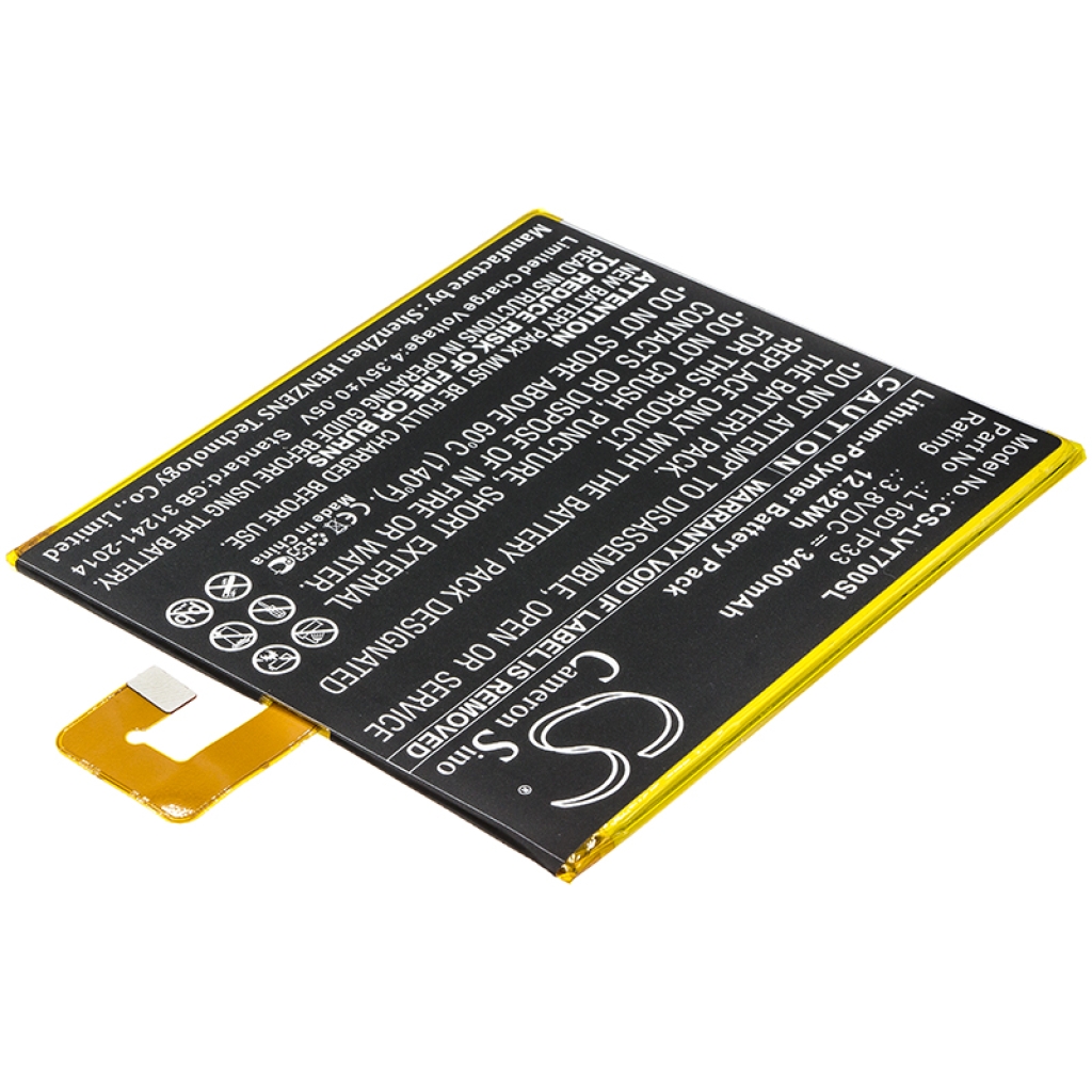 Kompatibilis akkumulátor csere LENOVO L16D1P33