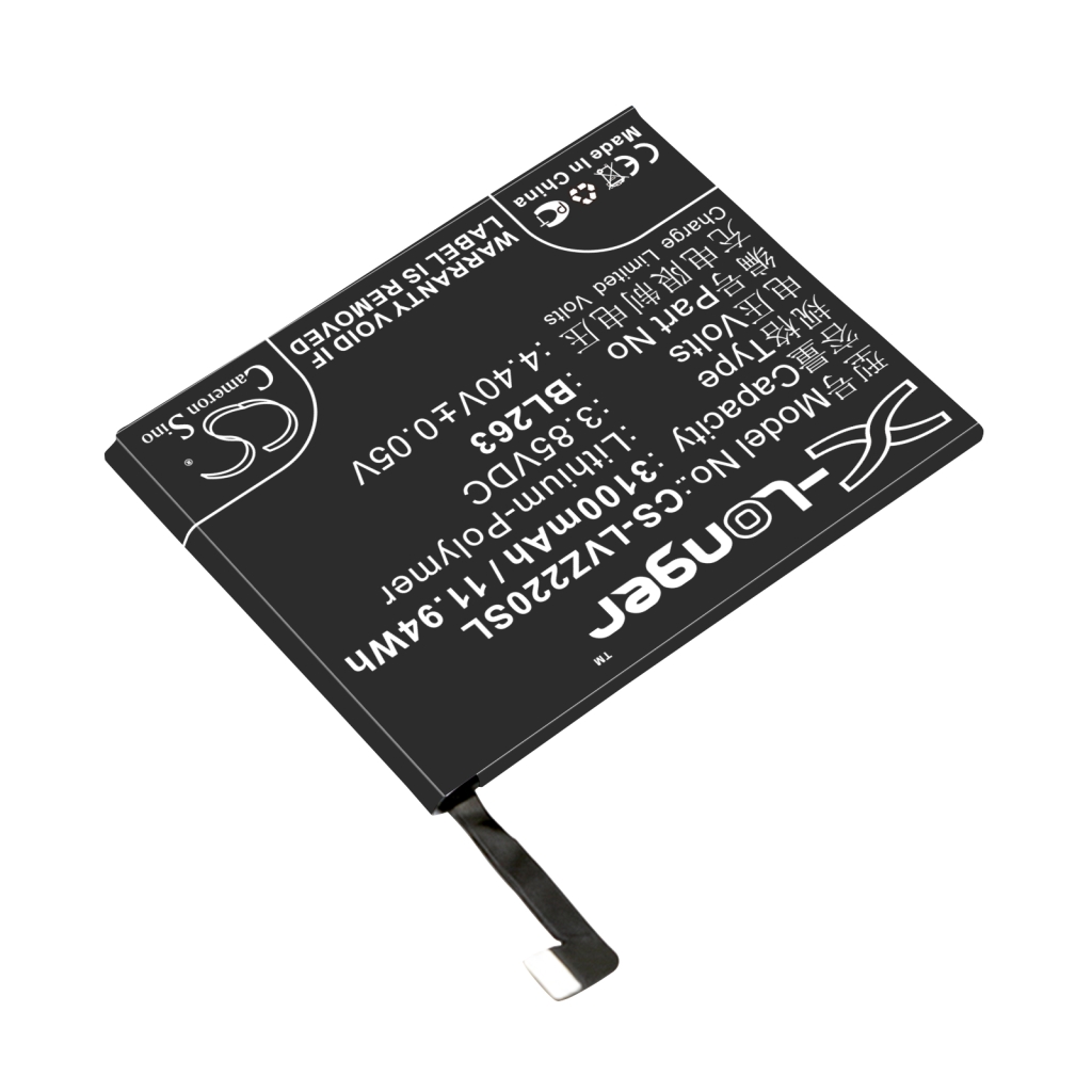Kompatibilis akkumulátor csere LENOVO BL263