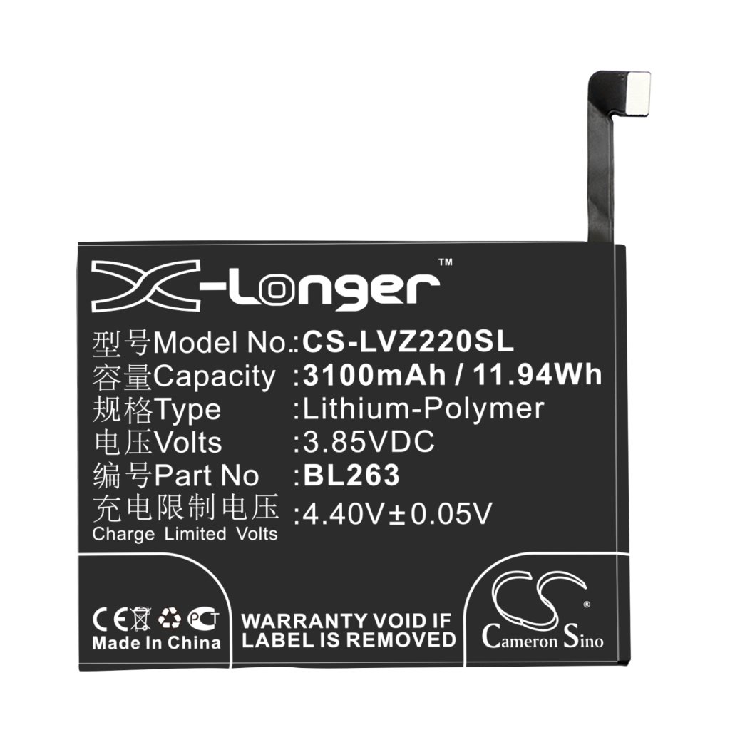 Kompatibilis akkumulátor csere LENOVO BL263