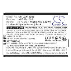 Compatible battery replacement for Launch AHB574160P