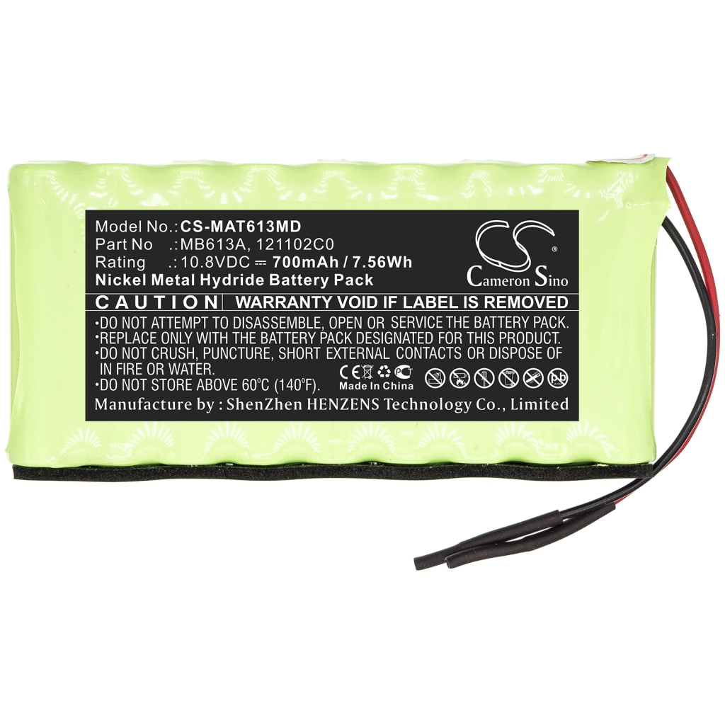 Kompatibilis akkumulátor csere Maquet 121102C0,MB613A