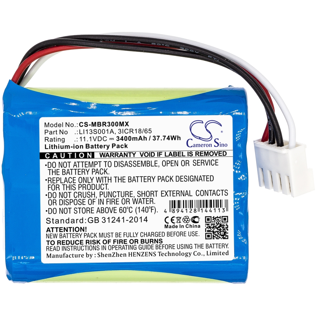 Akkumulátorok orvostechnikai eszközökhöz Mindray BeneHeart R3 (CS-MBR300MX)