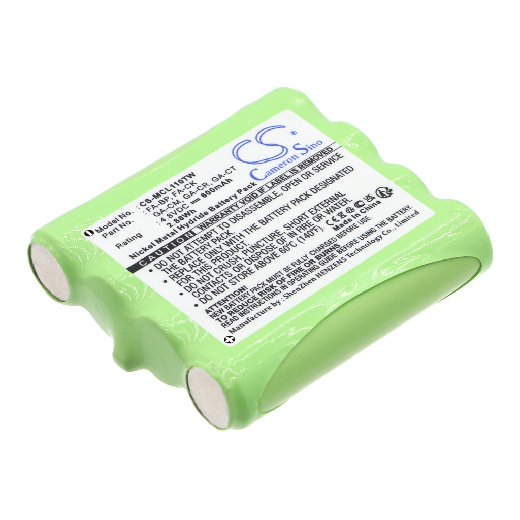 Akkumulátorok rádiókhoz Oricom PMR1280 (CS-MCL110TW)