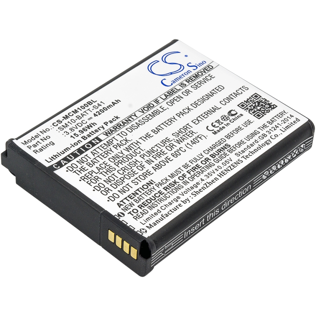 Szkenner akkumulátorok M3 Mobile CS-MCM100BL