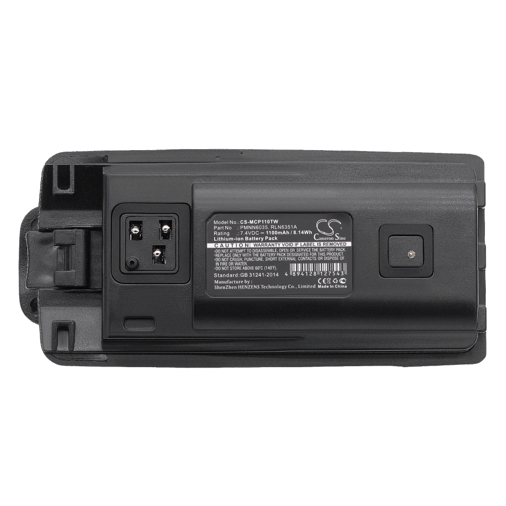 Kompatibilis akkumulátor csere Motorola 6080384X65,PMNN6035,RLN6351A