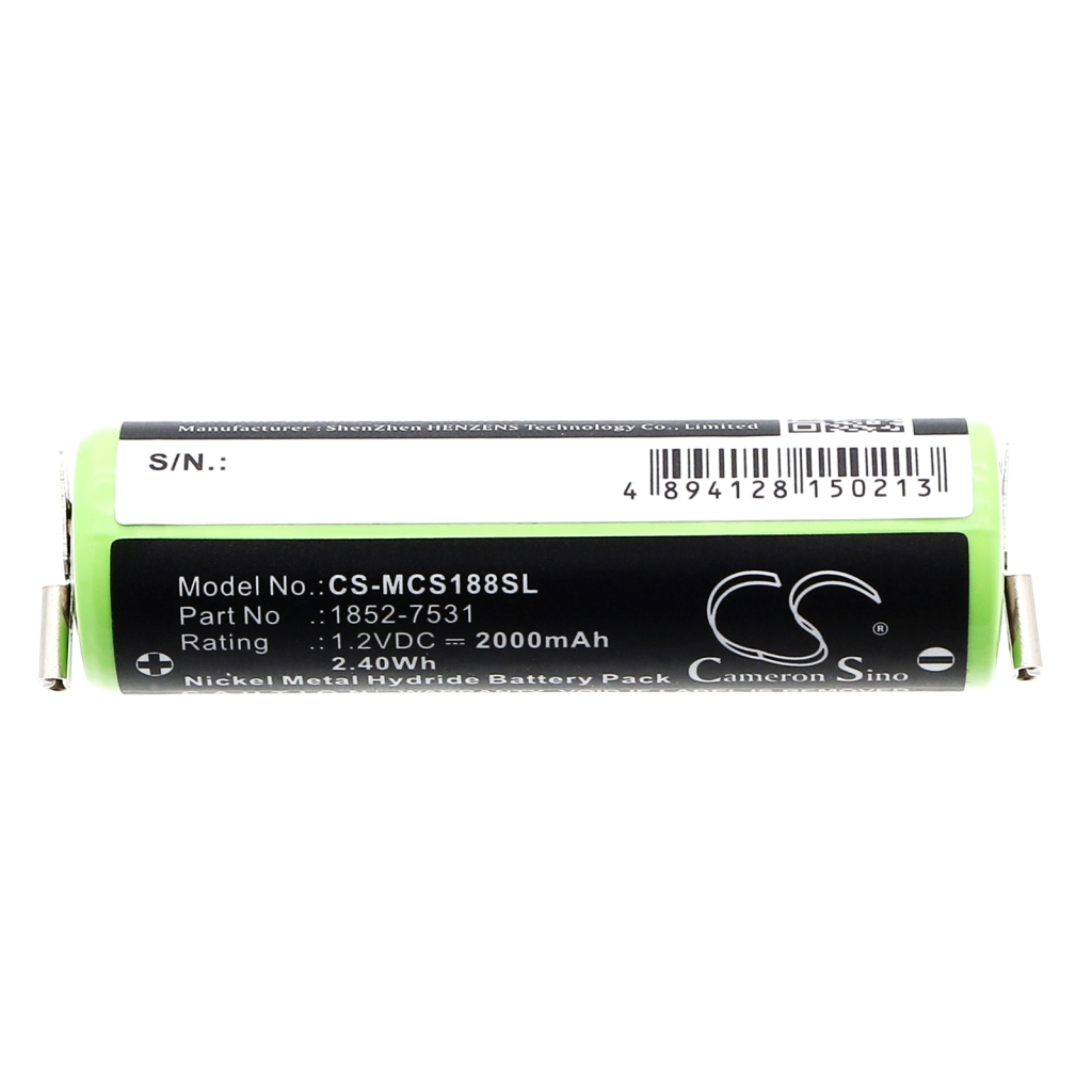 Akkumulátorok orvostechnikai eszközökhöz Wella Tonde Eco S (CS-MCS188SL)