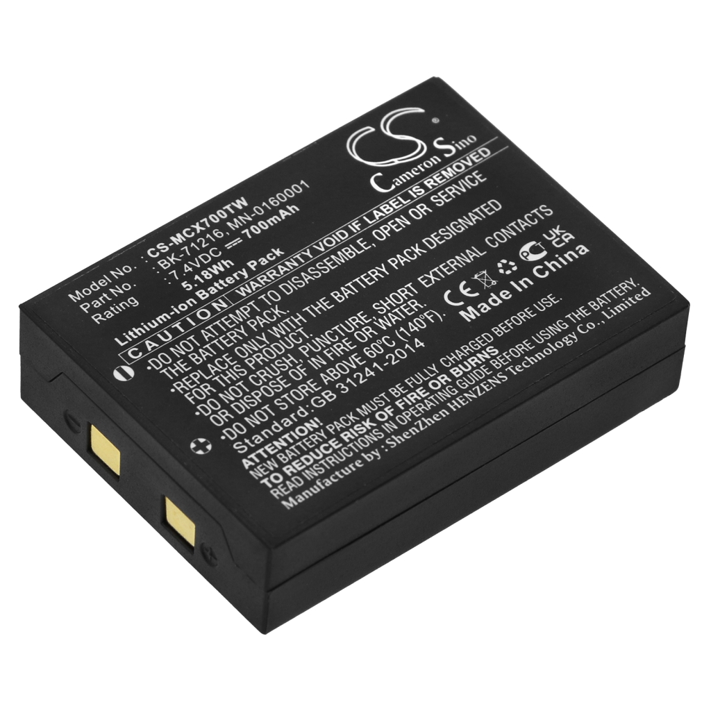 Akkumulátorok rádiókhoz Cobra LI6700-2WX (CS-MCX700TW)