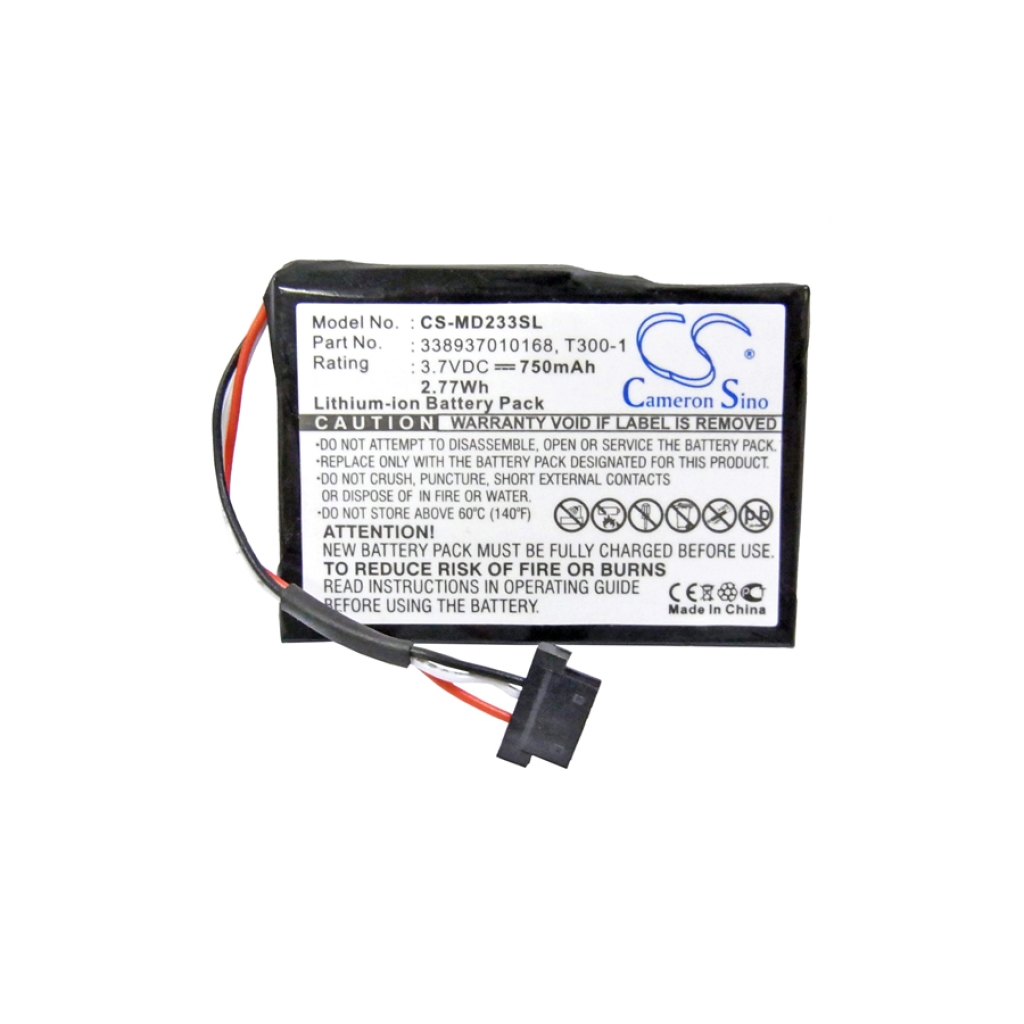 Akkumulátorok a navigációhoz (GPS) Medion CS-MD233SL