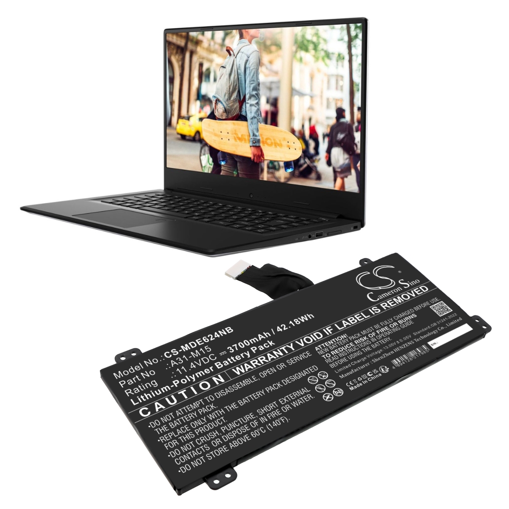 Laptop akkumulátorok Medion Akoya E6247(MSN 30028049) (CS-MDE624NB)