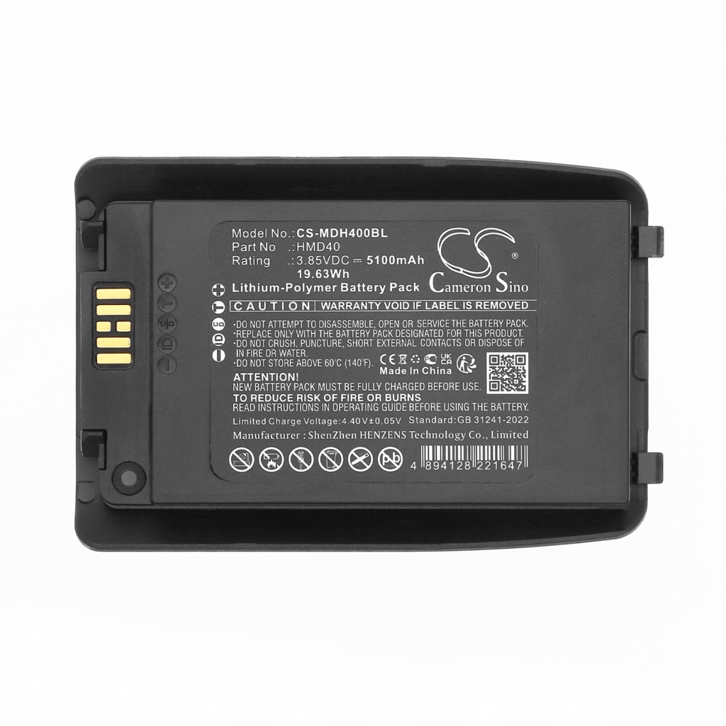 Szkenner akkumulátorok Mindeo CS-MDH400BL