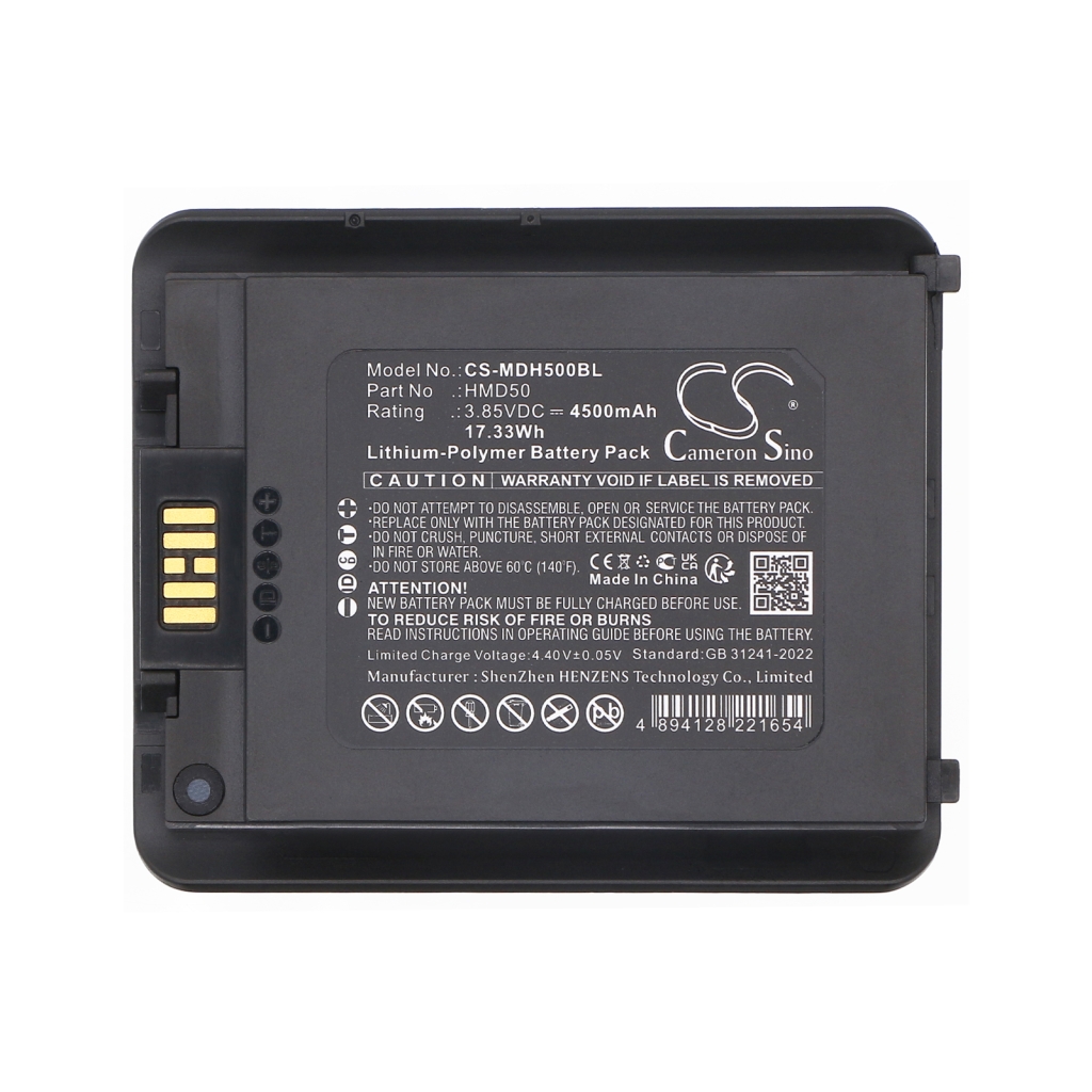 Szkenner akkumulátorok Mindeo CS-MDH500BL