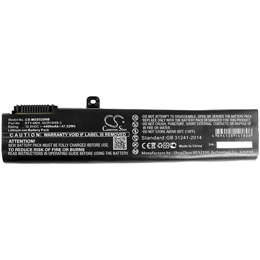 MSI GP62 6QG-1281CN
