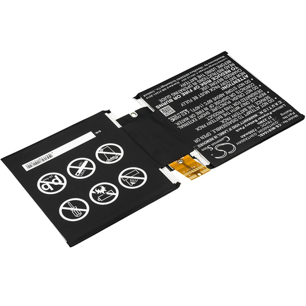 Kompatibilis akkumulátor csere Microsoft G3HTA003H,G3HTA004H,G3HTA007H