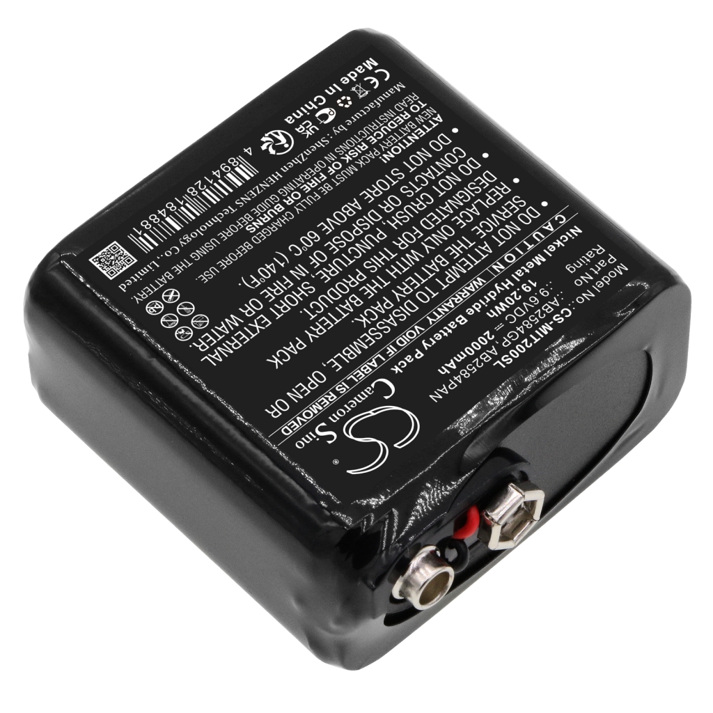 Kompatibilis akkumulátor csere Megger AB2584 GP,AB2584GP,AB2584PAN