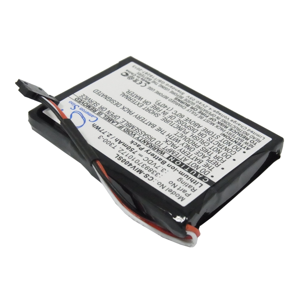 Akkumulátorok a navigációhoz (GPS) Mitac MIO 4190 (CS-MIV400SL)