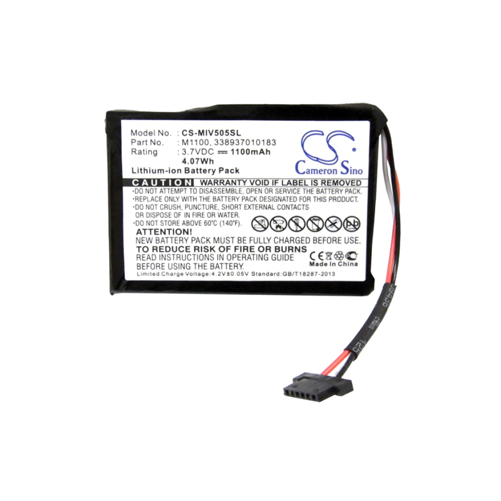 Akkumulátorok a navigációhoz (GPS) Medion CS-MIV505SL