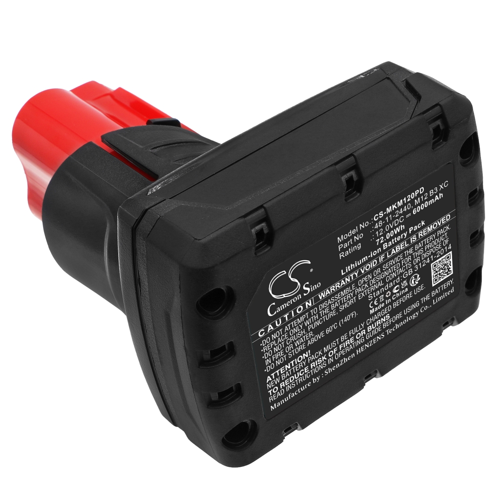 Battery industrial Milwaukee M12BDD-402C