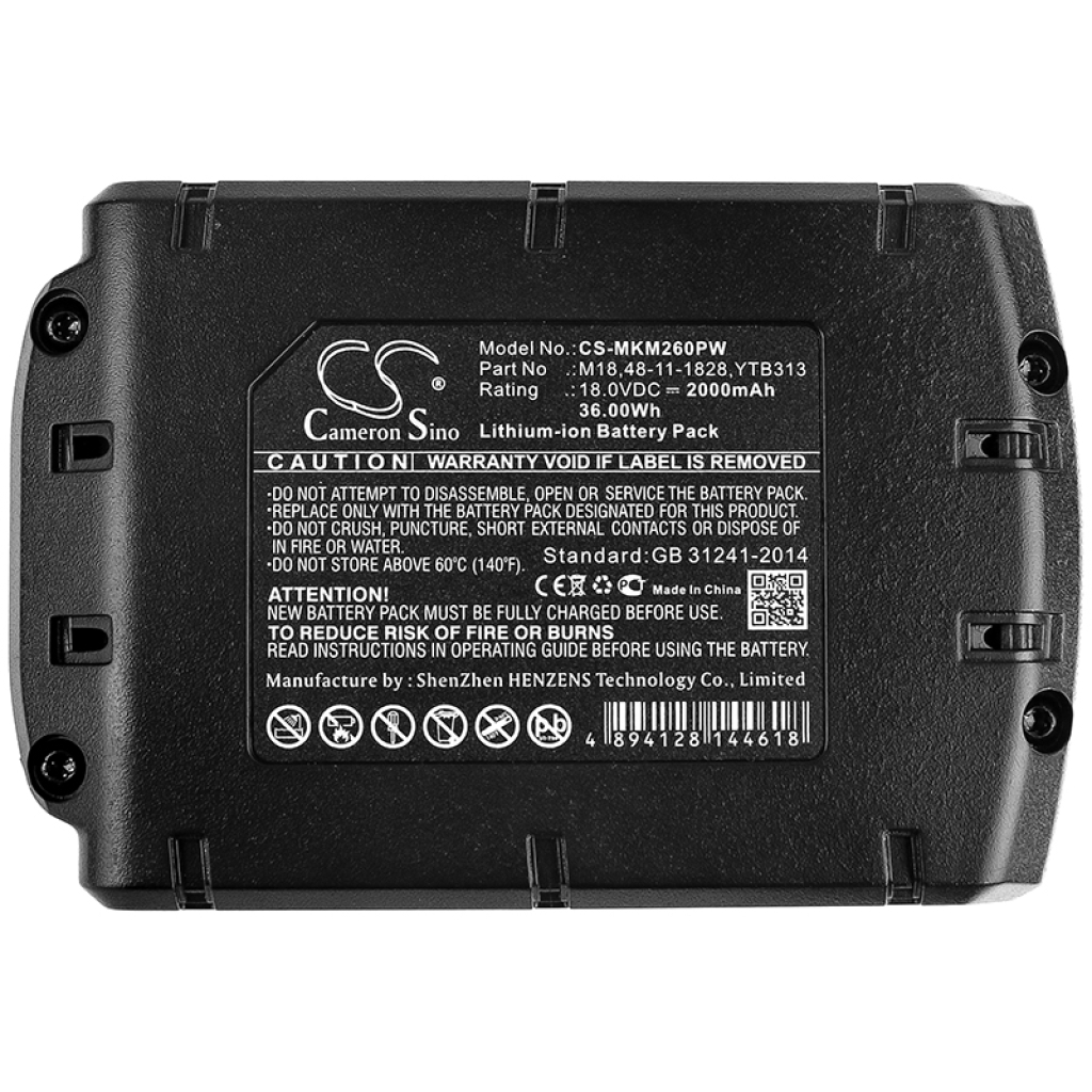 Battery industrial Milwaukee M18 CAG125XPD