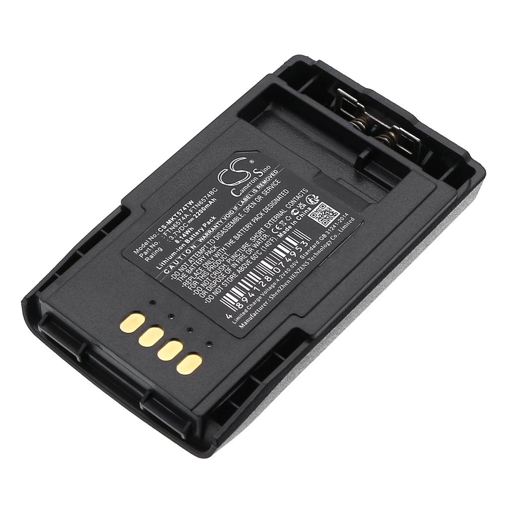 Akkumulátorok rádiókhoz Motorola MTP800 (CS-MKT574TW)
