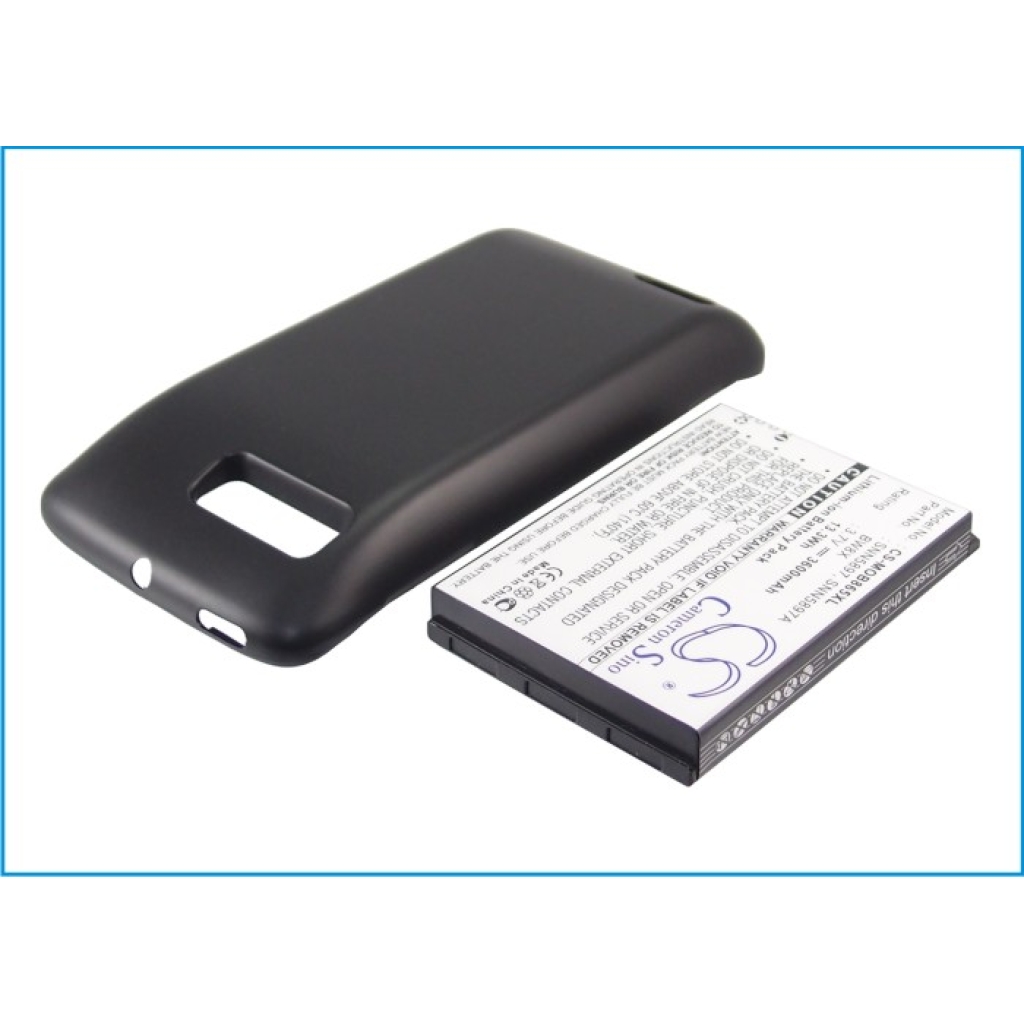Akkumulátor kompatibilis a következőkkel Motorola AT&T CS-MOB865XL