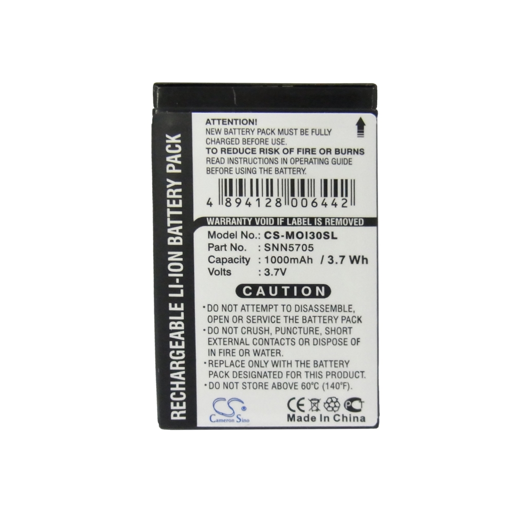 Kompatibilis akkumulátor csere Motorola SNN5705,SNN5723A