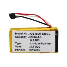 Kompatibilis akkumulátor csere Motorola 61638C,SNN5904A