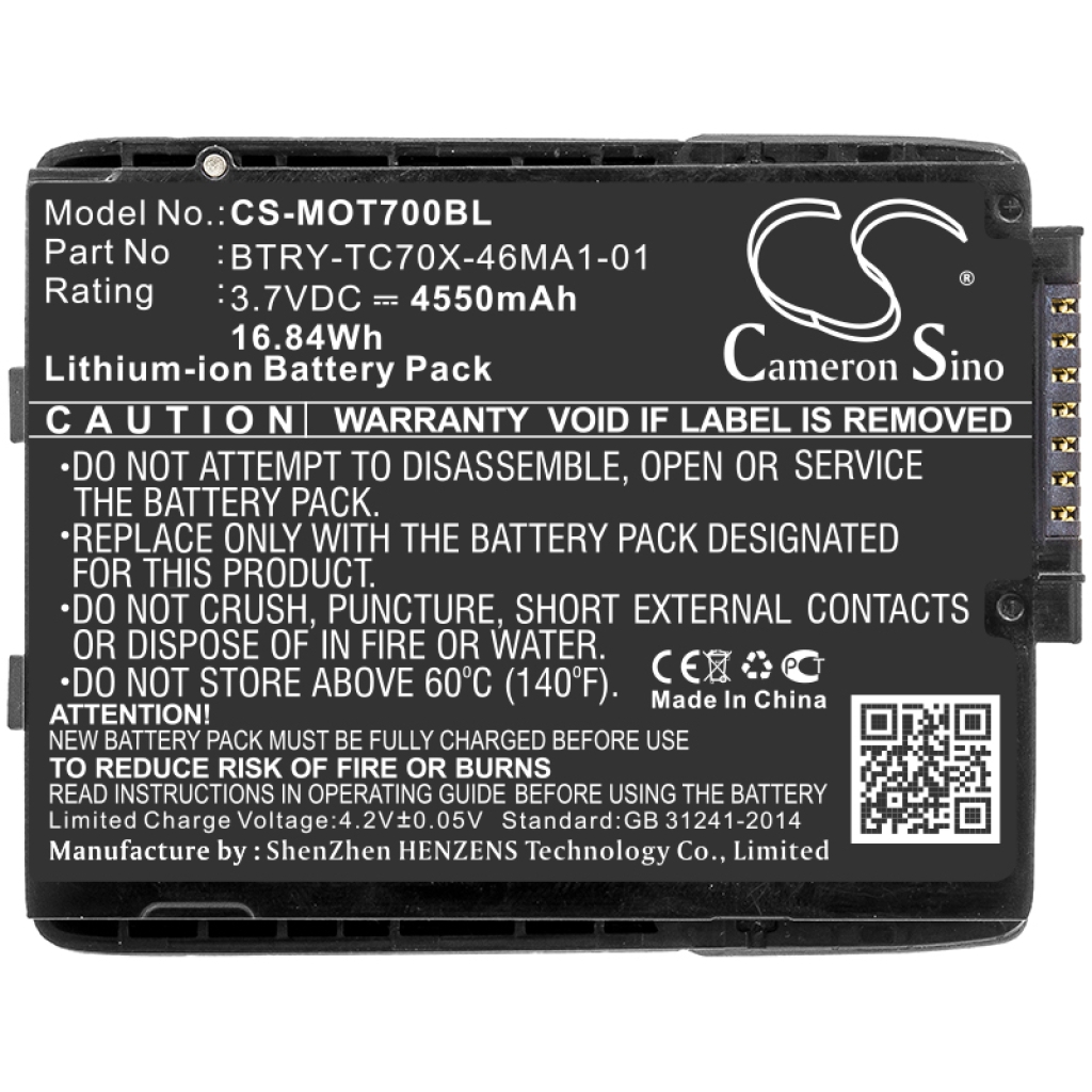 Szkenner akkumulátorok Motorola CS-MOT700BL