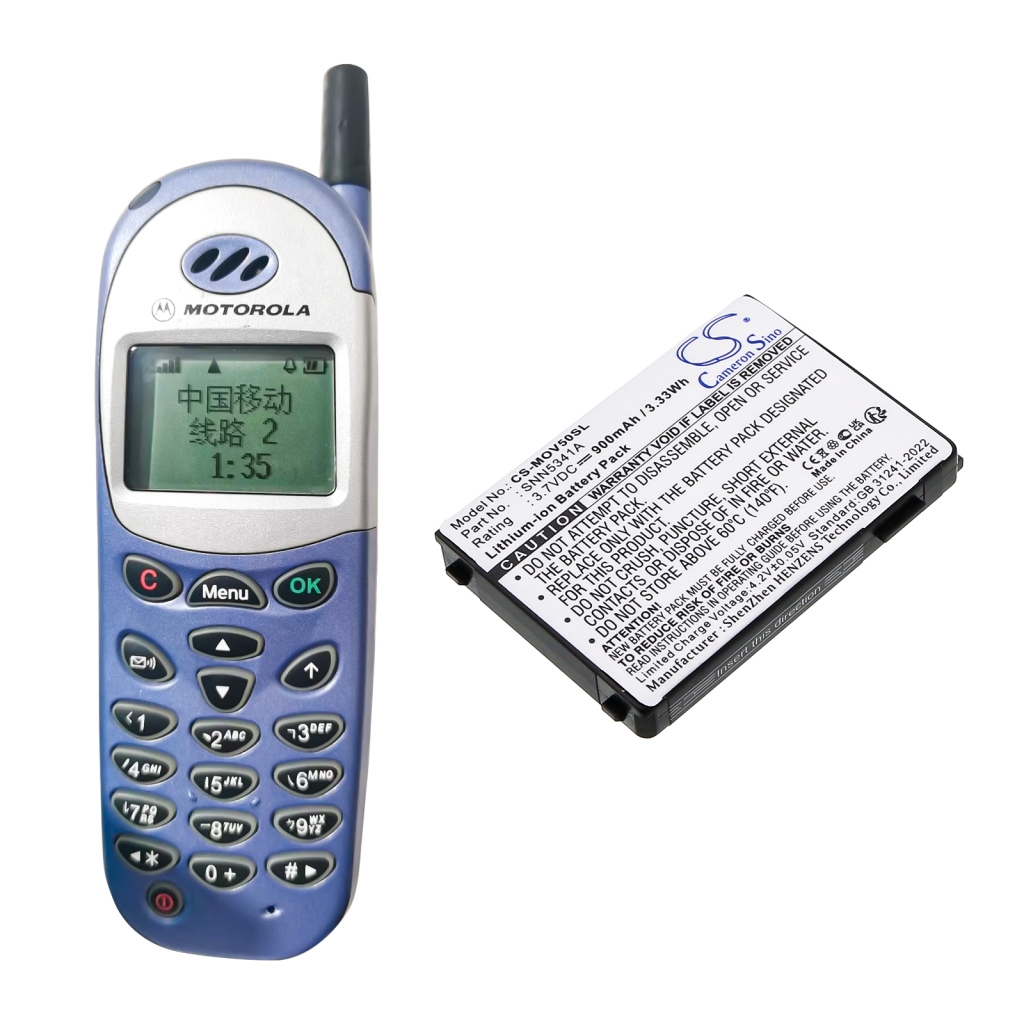 Kompatibilis akkumulátor csere Motorola AANN4010A,SNN5341A
