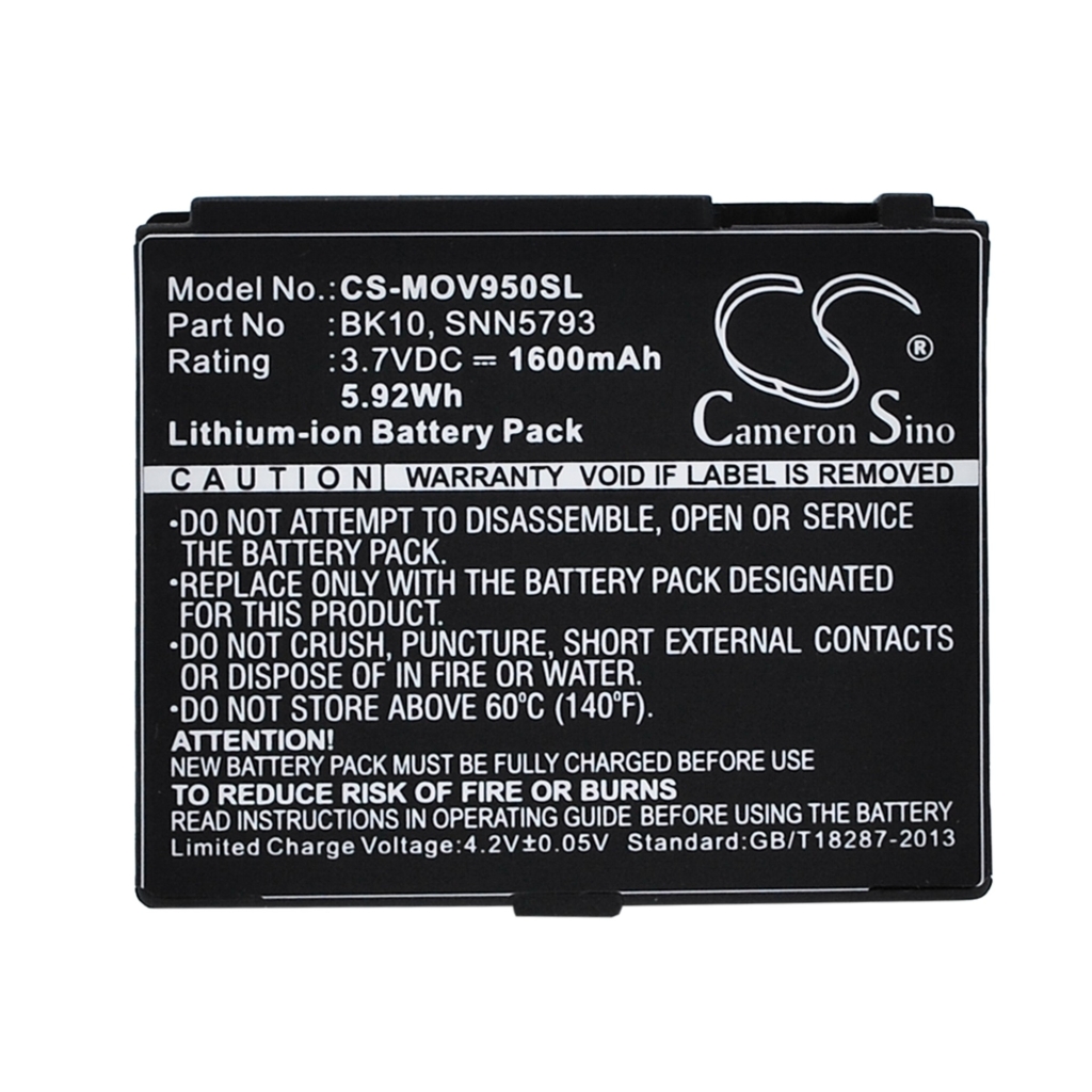 Kompatibilis akkumulátor csere Motorola BK10,SNN5793,SNN5793A