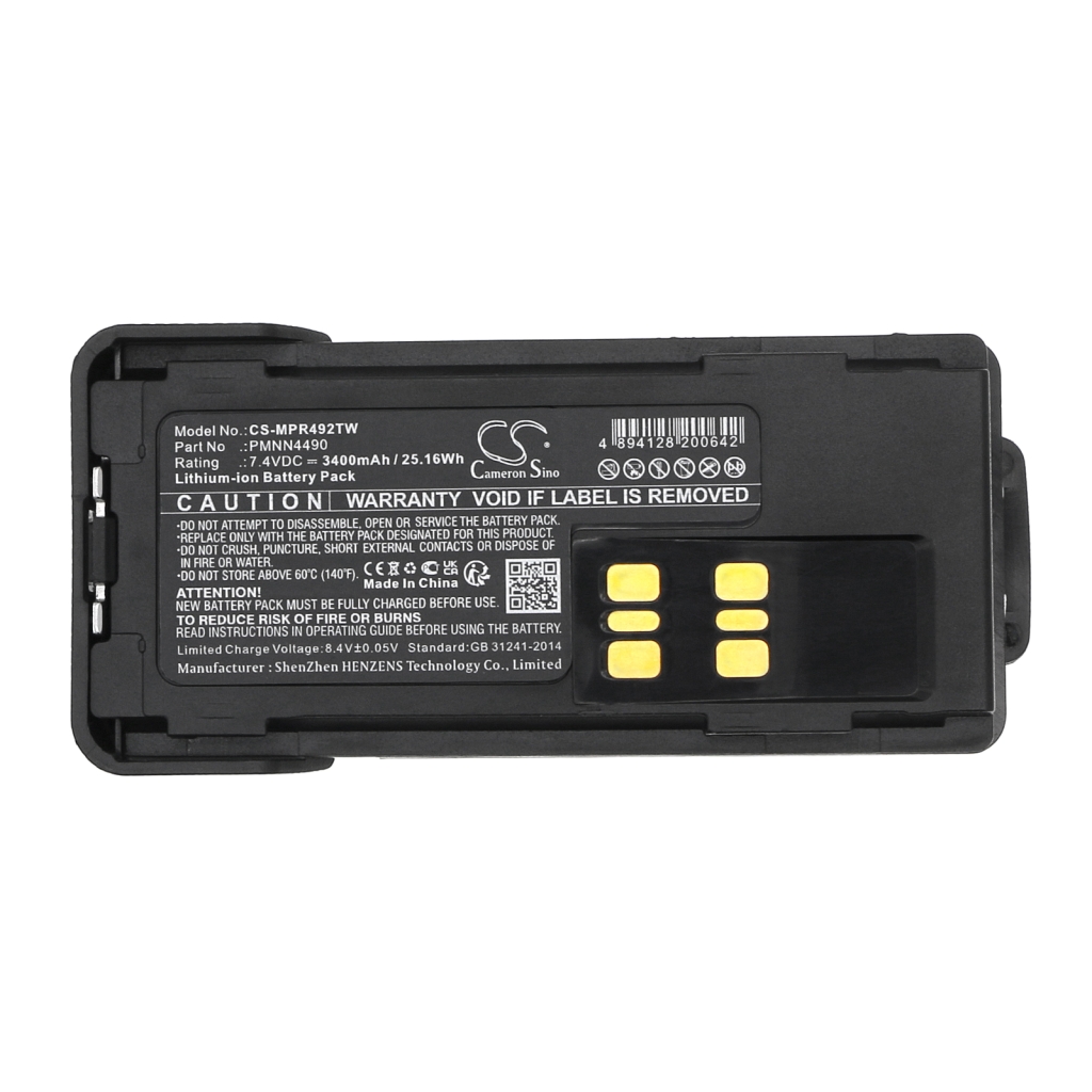 Akkumulátorok Akkumulátorok rádiókhoz CS-MPR492TW