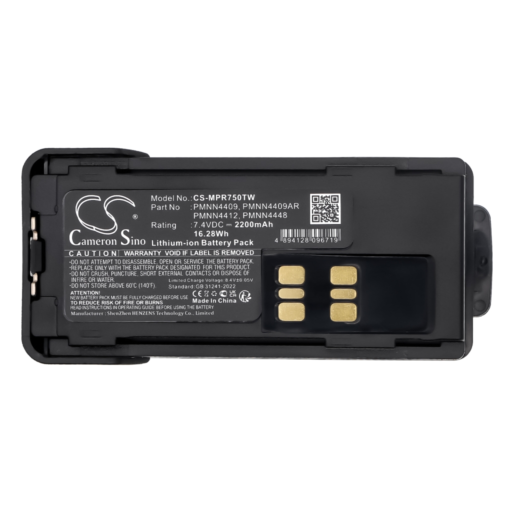 Akkumulátorok Akkumulátorok rádiókhoz CS-MPR750TW