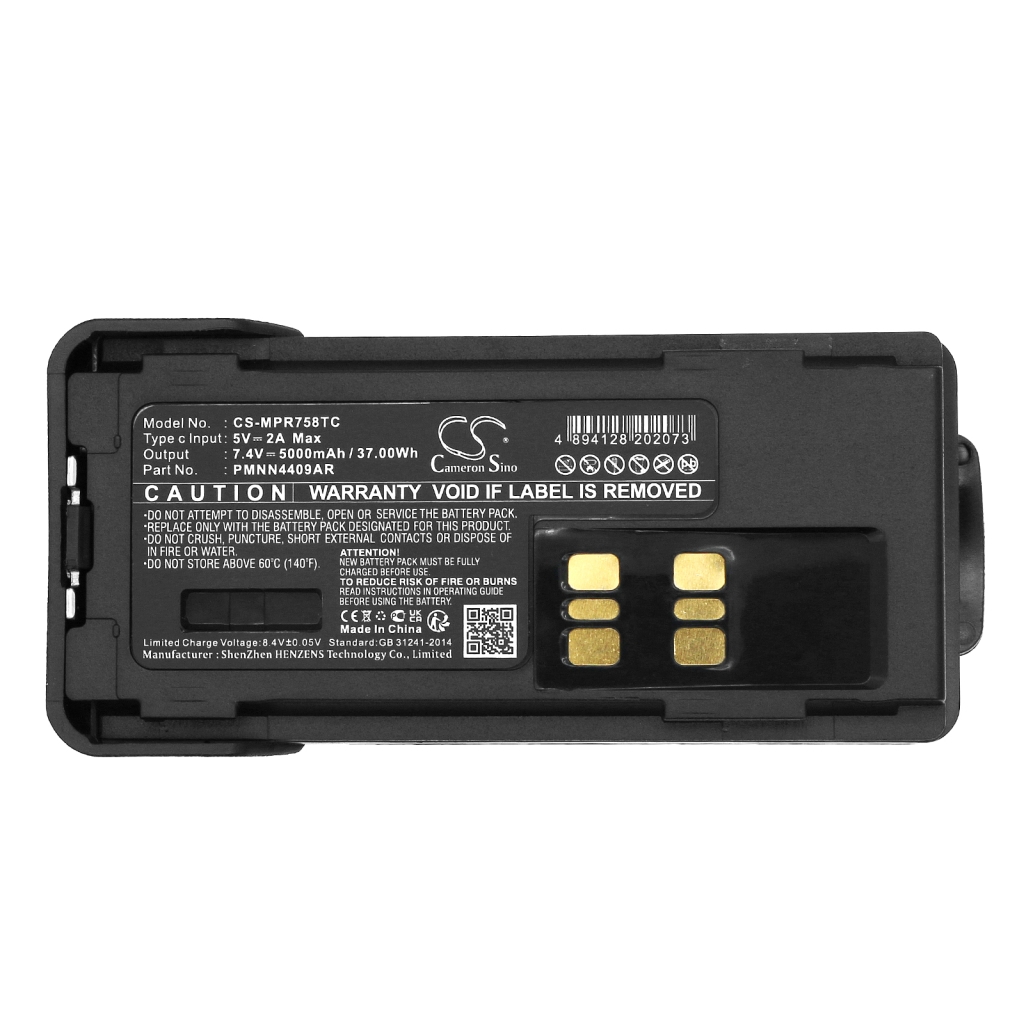 Akkumulátorok Akkumulátorok rádiókhoz CS-MPR758TC